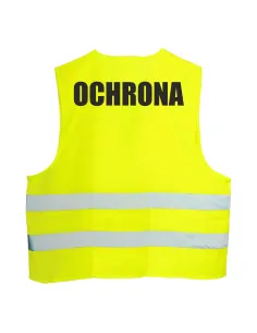 Kamizelka Odblaskowa 1 szt – Nadrukiem Tył Ochrona 1 szt