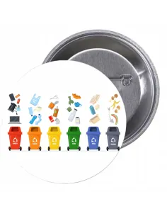 Przypinki Buttony Ekologia Znaczki Badziki Personalizowany