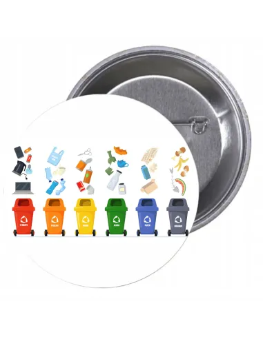 Przypinki Buttony Ekologia Znaczki Badziki Personalizowany