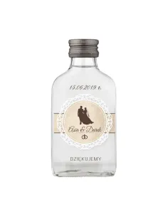 Butelki 100ML Prezent dla 100ML – Gości Weselnych 100 szt