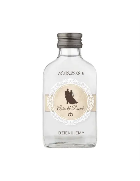 Butelki 100ML Prezent dla 100ML – Gości Weselnych 100 szt