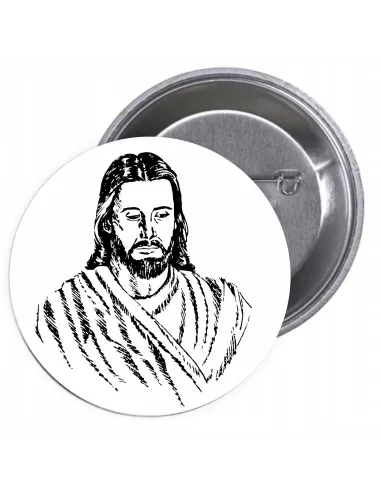 Przypinki Buttony Religijne Znaczki Badziki z Projektem