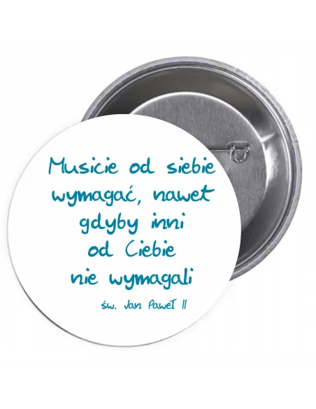 Przypinki Buttony Religijne Znaczki Badziki na Wydarzenie