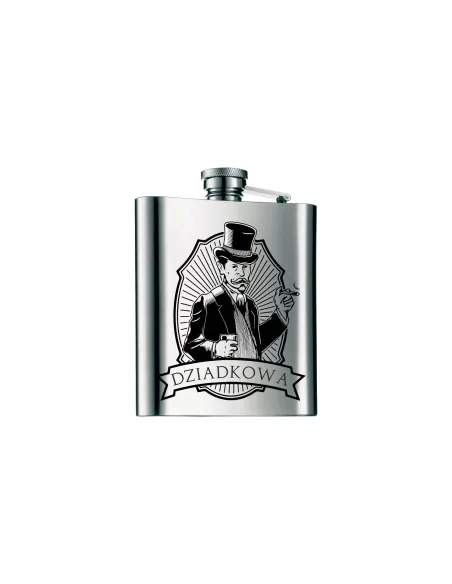 Piersiówka Nadruk UV Prezent dla Dziadka – Dla Dziadka