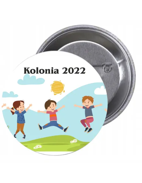 Przypinki Buttony Kolonia 2022 Znaczki Badziki Grafiką