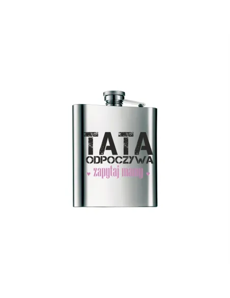 Piersiówka Trwały Nadruk Prezent z Nadrukiem na Prezent