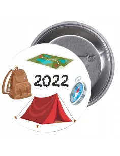 Przypinki Buttony – Kolonie Półkolonie Znaczki Badziki