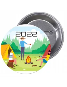 Przypinki Buttony Kolonie Półkolonie Znaczki Badziki Grafiką