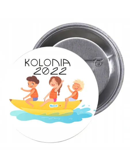 Przypinki Buttony Kolonia 2022 Znaczki Personalizowany