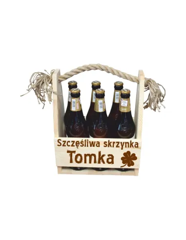 Nosidło Skrzynka na Piwo Prezent na Urodziny z Grawerem