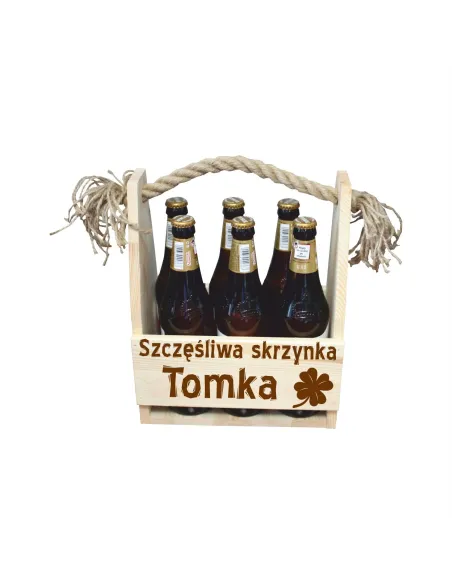 Nosidło Skrzynka na Piwo Prezent na Urodziny z Grawerem