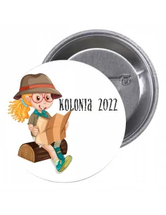 Przypinki Buttony Kolonia 2022 Znaczki na Zamówienie