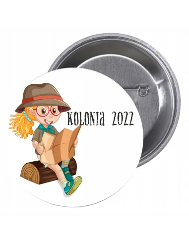 Przypinki Buttony Kolonia 2022 Znaczki na Zamówienie