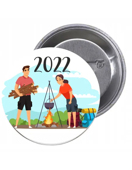 Przypinki Buttony Kolonie i Półkolonie na Zamówienie