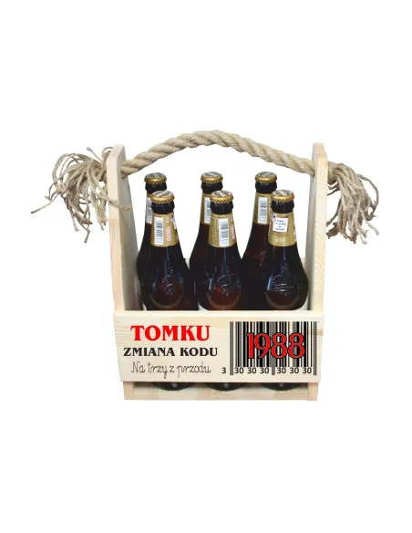 Nosidło do Piwa Prezent na Urodziny Zmiana Kodu Przodu