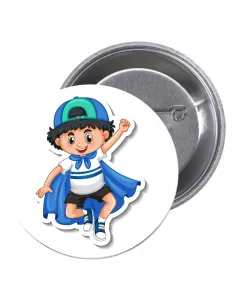 Przypinki Buttony – Super Bohater Znaczki Badziki Grafiką