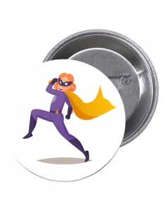 Przypinki Buttony Super Bohater Znaczki Gotowy Projekt