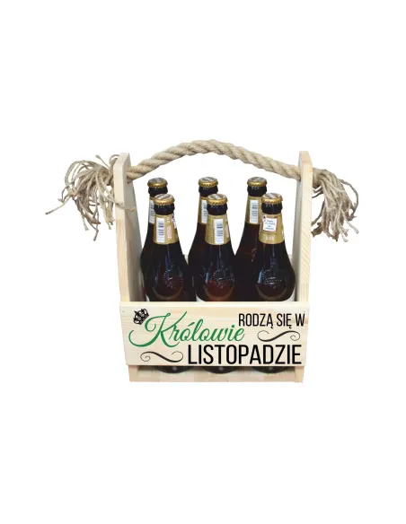 Nosidło Skrzynka Królowie Rodzą z Nadrukiem na Prezent