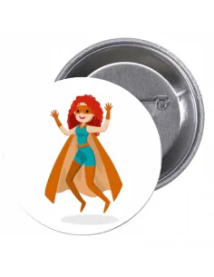 Przypinki Buttony Super Bohater Znaczki Badziki z Super