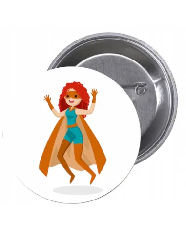 Przypinki Buttony Super Bohater Znaczki Badziki z Super