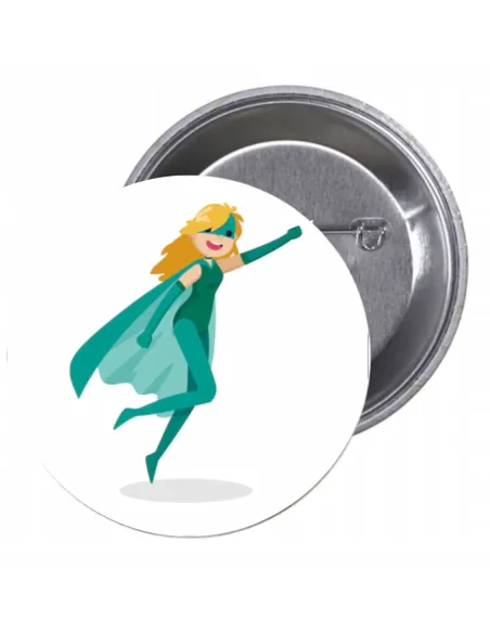 Przypinki Buttony Super Bohater Znaczki Badziki z Badziki