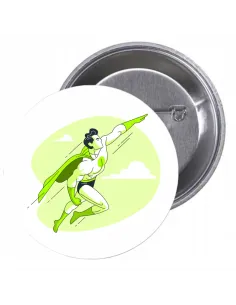 Przypinki Buttony Super Bohater Znaczki Badziki Pamiątkowe