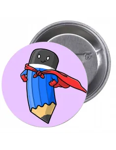 Przypinki Buttony Super Bohater Znaczki na Wydarzenie