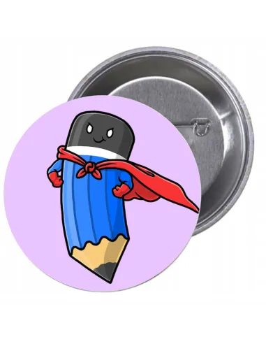 Przypinki Buttony Super Bohater Znaczki na Wydarzenie