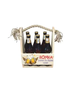 Nosidło Skrzynka na Piwo z Nadrukiem na Prezent na Święta