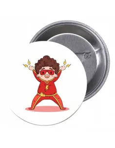 Przypinki Buttony Super Bohater Znaczki Badziki dla Grupy