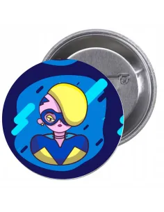 Przypinki Buttony Super Bohater Znaczki Badziki na Piknik