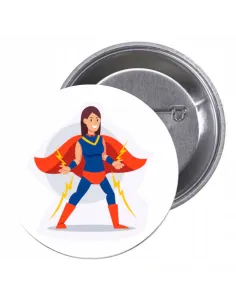 Przypinki Buttony Super Bohater Znaczki na Uroczystość