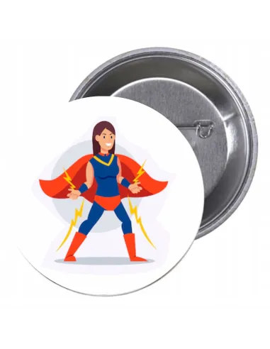 Przypinki Buttony Super Bohater Znaczki na Uroczystość