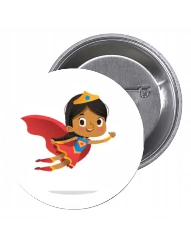 Przypinki Buttony Super Bohater Znaczki Badziki do Kampanii