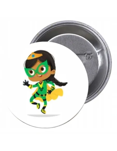 Przypinki Buttony Super Bohater Znaczki Badziki dla Zespołu