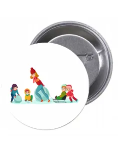 Przypinki Buttony Super Nauczyciel Znaczki Badziki z Grafiką