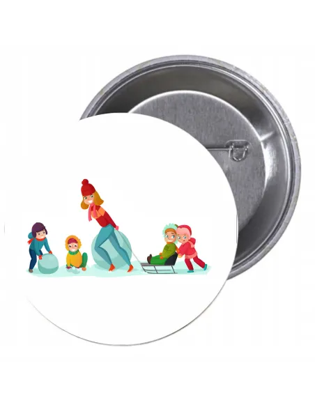 Przypinki Buttony Super Nauczyciel Znaczki Badziki z Grafiką