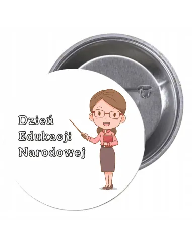 Przypinki Buttony Dzień Edukacji Narodowej Znaczki