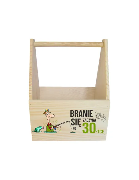 Nosidło na Piwo Skrzynka Prezent 30 40 50 18 60 z Nadrukiem