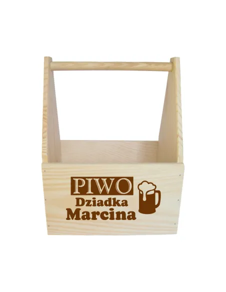 Nosidło na Piwo Skrzynka Prezent na Dzień Dziadka – Dzień