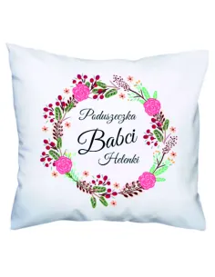Poduszka Prezent na Dzień Babci z Nadrukiem Poduszeczka
