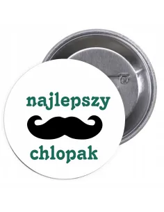 Przypinki Buttony – Najlepszy Chłopak Znaczki Badziki