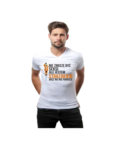 Koszulka z Nadrukiem Nie Znoszę Być Seksi Ale Jestem