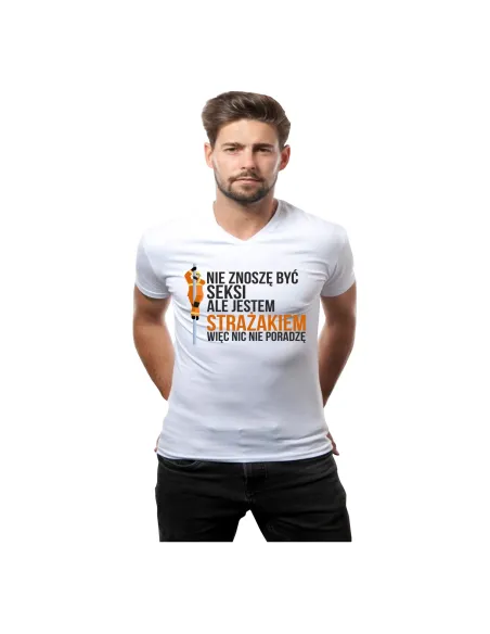 Koszulka z Nadrukiem Nie Znoszę Być Seksi Ale Jestem