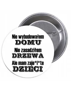 Przypinki Buttony Dzień Chłopaka Mężczyzny Znaczki