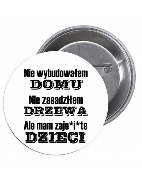 Przypinki Buttony Dzień Chłopaka Mężczyzny Znaczki