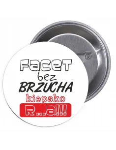 Przypinki Buttony Dzień Chłopaka, Mężczyzny na Zamówienie