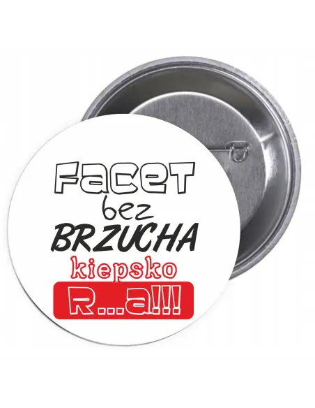 Przypinki Buttony Dzień Chłopaka, Mężczyzny na Zamówienie