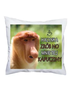 Poduszka z Nadrukiem Janusz Halynka Zrób No Mnie Tej