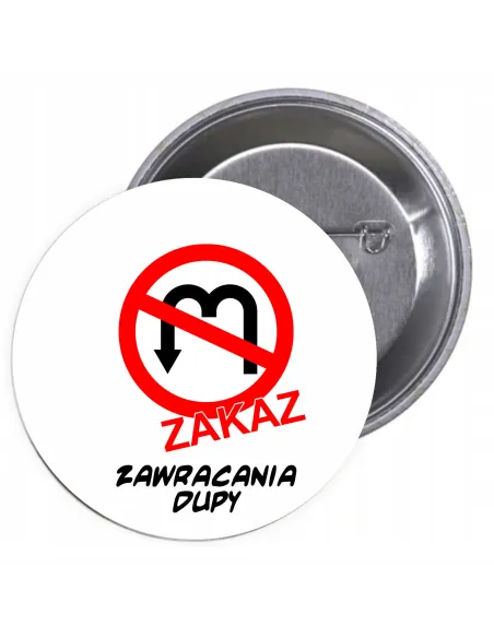 Przypinki Buttony Dzień Chłopaka,mężczyzny z Grafiką